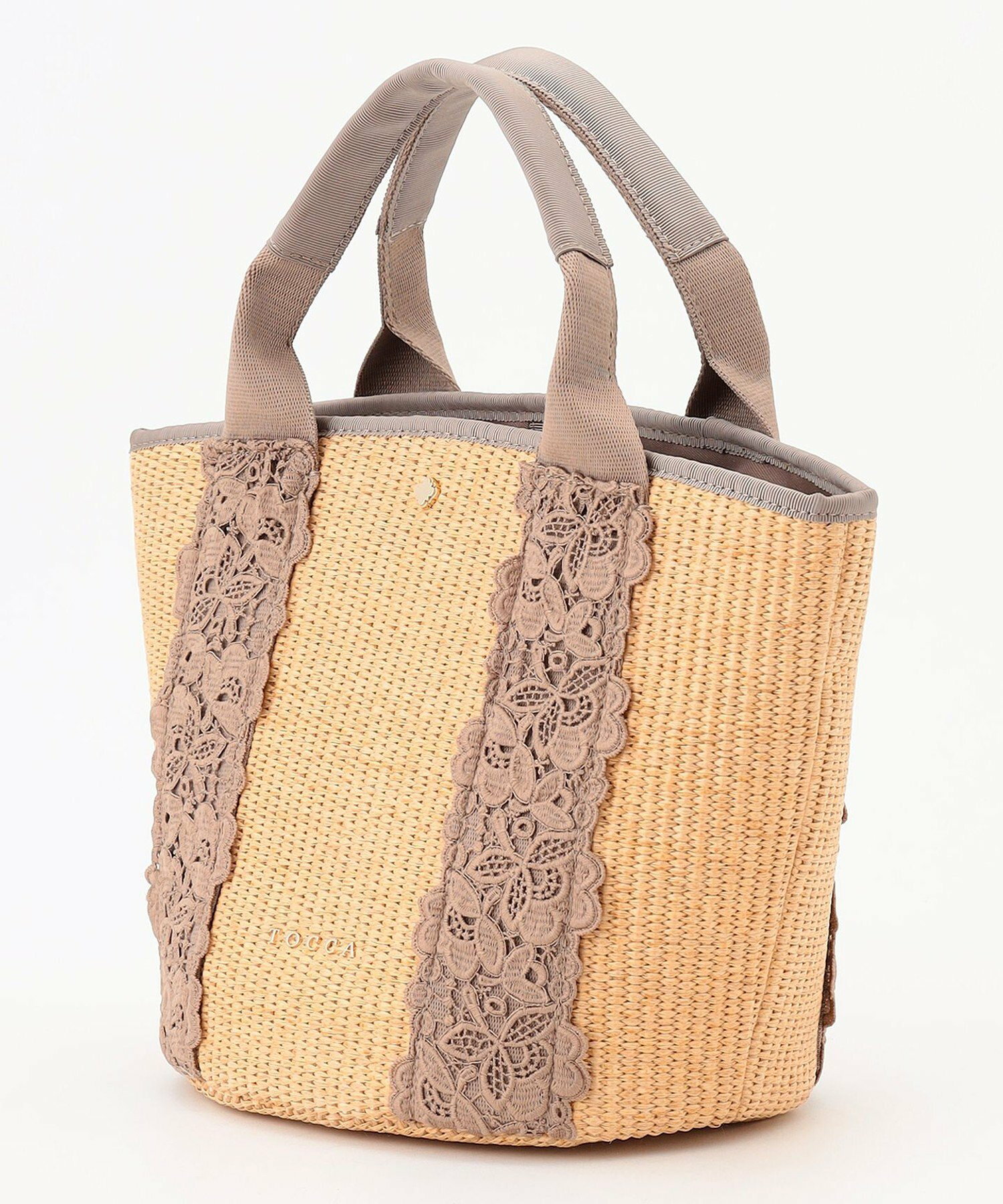 TOUCH OF LACE BASKET かごバッグ